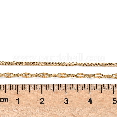 Двухслойные ожерелья из нержавеющей стали 304 с цепочкой для женщин NJEW-U050-02C-G-1
