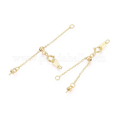 925 удлинитель цепи из стерлингового серебра STER-T008-61G-1