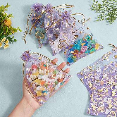 Мешочки для хранения украшений из органзы OP-PH0001-38D-1