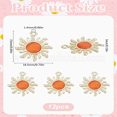 12 шт. подвески из золотого сплава&nbsp;FIND-LP0002-23-1