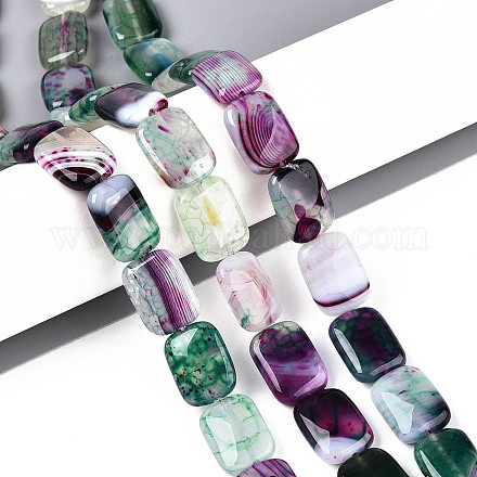 Природный агат бисер нитей G-N356-03A-12-1