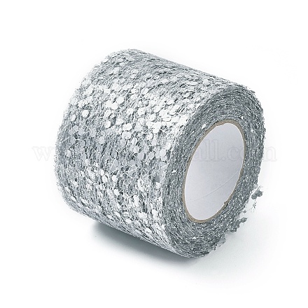 Nastri in mesh deco glitter con paillettes X-OCOR-I005-A02-1