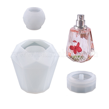 Silikon-Aufbewahrungsformen für Parfümflaschen DIY-L065-13-1