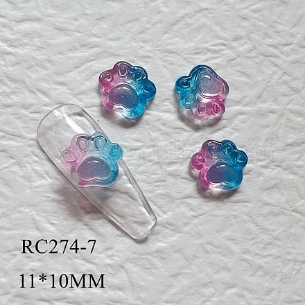 Transparent Resin Cabochons RESI-CJC0017-36E-1