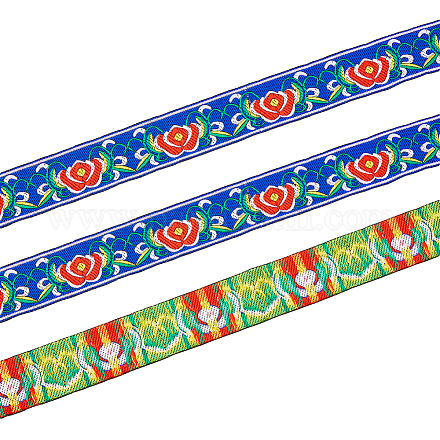 Polyesterband im ethnischen Stil OCOR-WH0047-38K-1