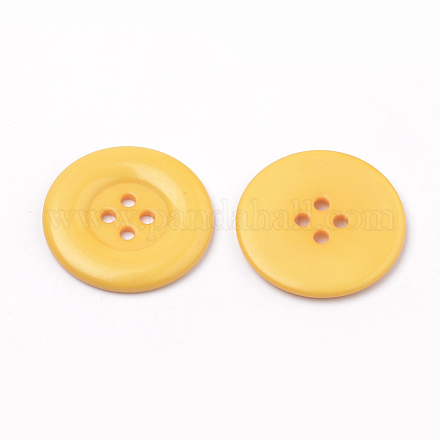 Boutons acryliques avec 4 trou BUTT-Q038-35mm-09-1