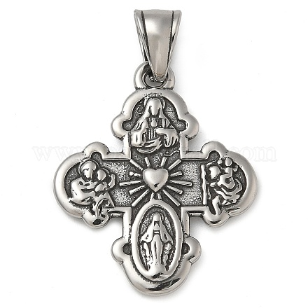 Подвески из хирургической нержавеющей стали 316 STAS-E212-46AS-1-1