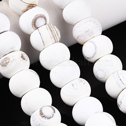 Окрашенные естественный агат бисер пряди G-T144-26A-1