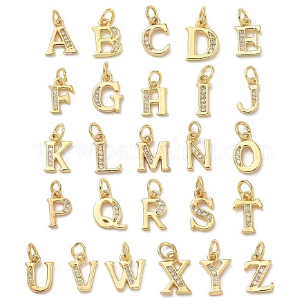 Латунные микро проложить кубического циркония подвески KK-I382-03G-1