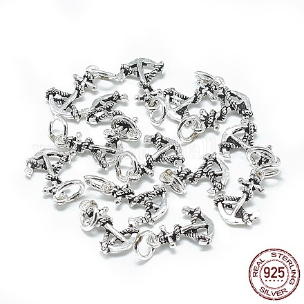 Thailand 925 Sterling Silver Charms STER-T002-107AS-1