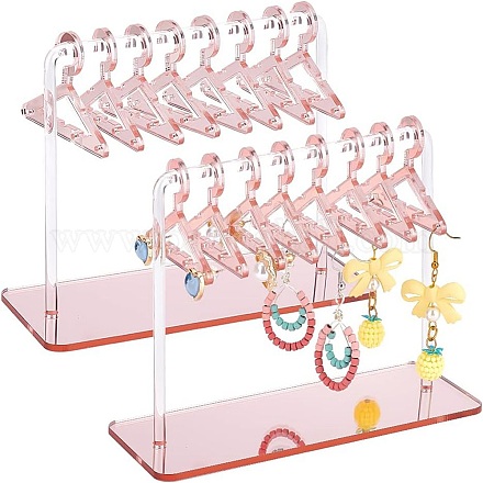 2 комплект акриловых подставок для сережек EDIS-PH0001-91-WH-1