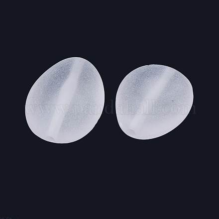 Perline trasparenti in acrilico smerigliato X-FACR-S056-011-1