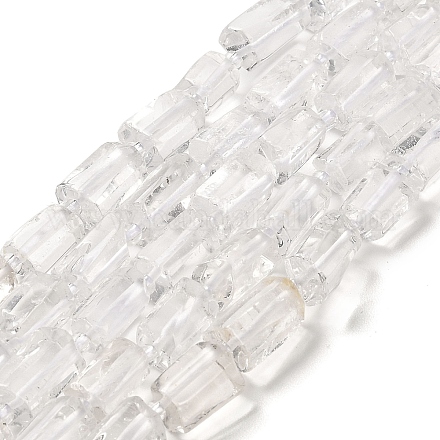 Natürlichem Quarz-Kristall-Perlen Stränge G-N327-06-39-1