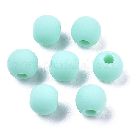 Frosted Acrylic Beads OACR-N008-012A-A03-1