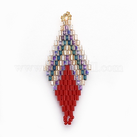 MIYUKI & TOHO Handmade Japanese Seed Beads Links SEED-E004-B06-1