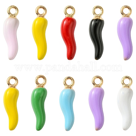 Подвески из эмали и сплава X1-ENAM-N054-70M-1