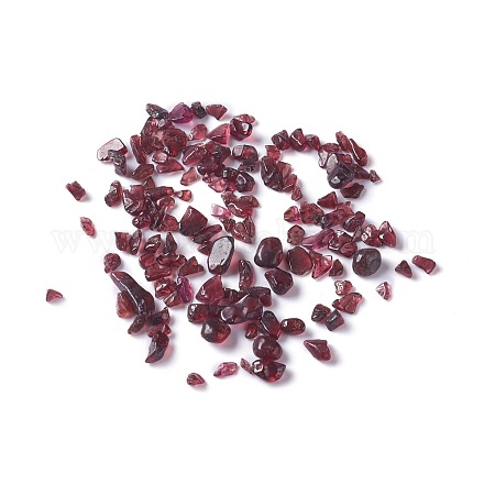 Natürliche Granat-Chip-Perlen G-M364-14-1