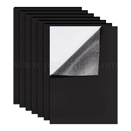 BENECREAT 8 Sheets 11.8x8.2inch EVA Paper Craft Foam Sheets 1mm Thick Black Foam Handicraft Stickers with Adhesive Back for Art Crafts AJEW-BC0006-29B-01-1