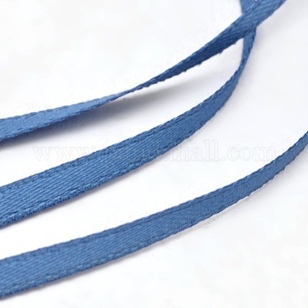 Rubans de satin simple face 100% polyester pour emballage cadeau SRIB-L023-006-363-1