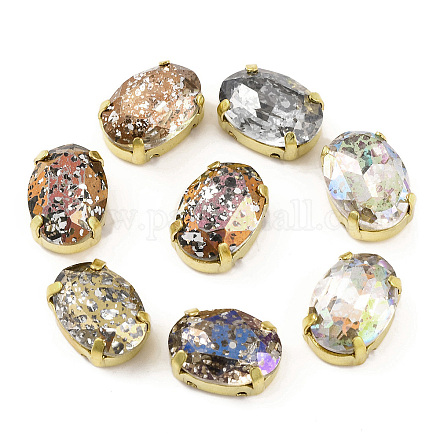 Шить на горный хрусталь EGLA-F162-08G-03-1