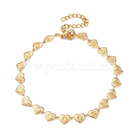 304 Stainless Steel Chain Bracelet for Women BJEW-I313-05-1