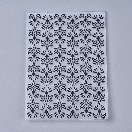 Transparent Clear Plastic Stamp/Seal DIY-WH0110-04G-1