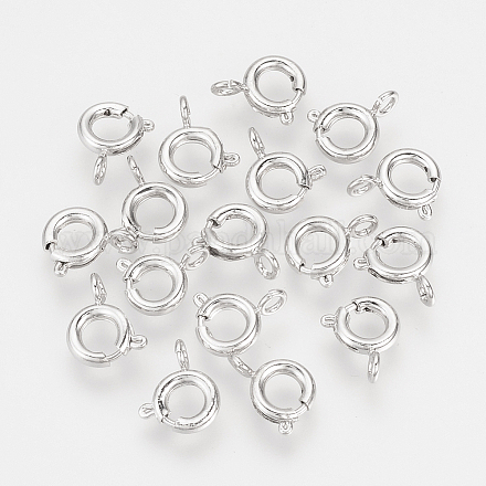 Cierres de anillo de resorte de latón KK-Q675-82-1