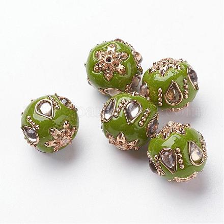 Handmade Indonesia Beads IPDL-A008-004A-1
