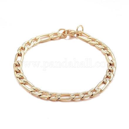 304 Stainless Steel Bracelets BJEW-G544-01G-1