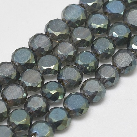 Electroplate Glass Beads Strands EGLA-Q082-05-1