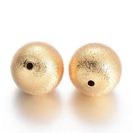 Perle tonde in ottone tonde KK-E671-02C-1