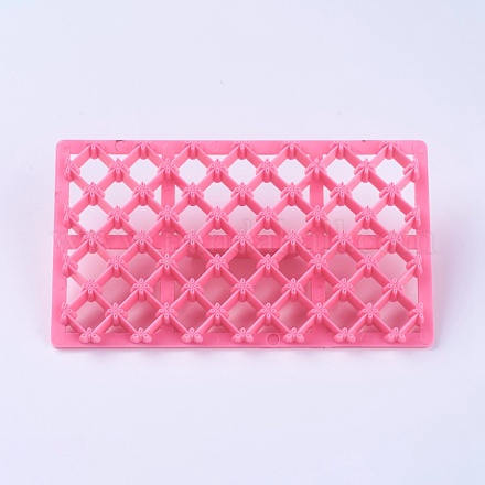 Moldes de impresión de galletas de plástico de grado alimenticio DIY-K009-59A-1