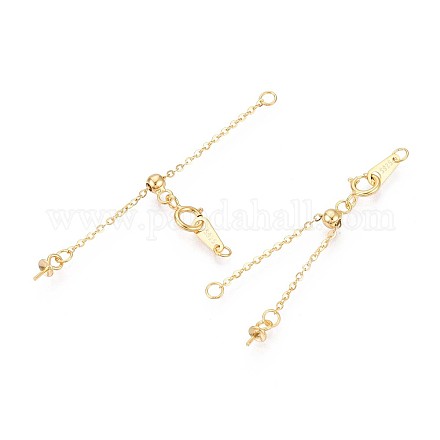 925 удлинитель цепи из стерлингового серебра STER-T008-61G-1