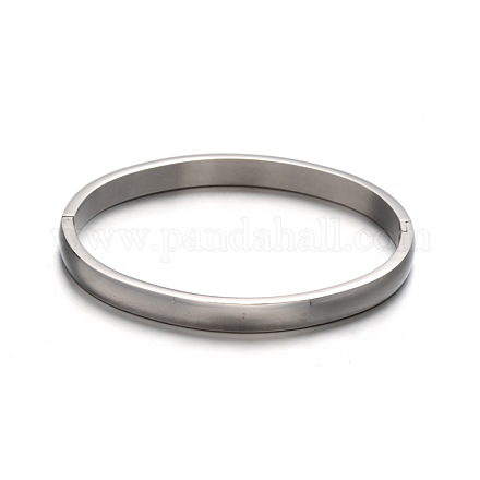 Unisex moda 304 braccialetti in acciaio inox BJEW-L552-05P-8mm-1