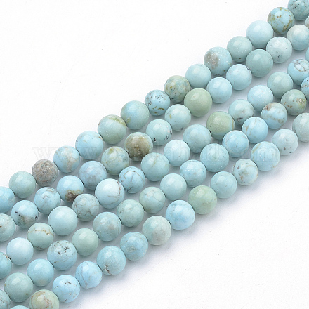 Chapelets de perles en turquoise synthétique G-Q953-03-8mm-1