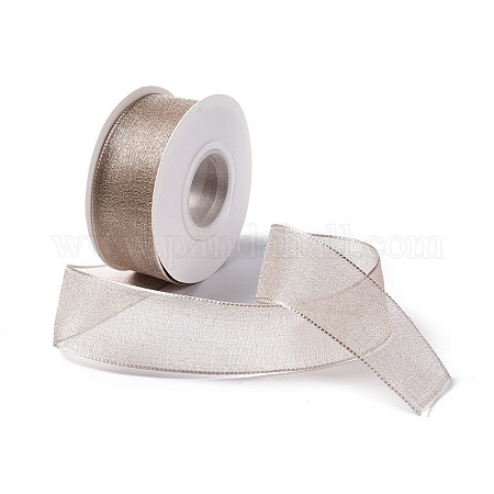 Wholesale 10 Yards Flat Polyester Chiffon Ribbon 