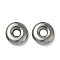 304 Stainless Steel Pendants, Donut, Stainless Steel Color, 16.5x4.5mm, Hole: 5mm