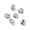 304 Stainless Steel Beads, Flower, Stainless Steel Color, 5x3mm, Hole: 1.4mm