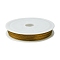 Tiger Tail Wire, Nylon-coated Stainless Steel Wire, Goldenrod, 25 Gauge(0.45mm), about 164.04 Feet(50m)/roll