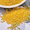 MIYUKI Delica Beads, Cylinder, Japanese Seed Beads, 11/0, Opaque Colours Lustered, (DB1562) Opaque Canary Luster, 1.3x1.6mm, Hole: 0.8mm, about 100000pcs/500g