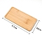 Peru Wood Mosaic Base, Rectangle, 175x88mm