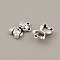 Tibetan Style Alloy Pendants, Bear Charms, Antique Silver, 17x11x5mm, Hole: 1.5mm
