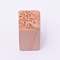 Wooden Stamps, Rectangle, Animal Pattern, 50x20x20mm