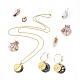 Kits de bijoux boucles d'oreilles et colliers de bricolage DIY-JP0003-66G-3