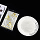 Bagliore nelle perle di semi di vetro trasparente luminoso scuro SEED-YWC0001-01H-2