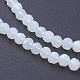 Faceted Round Opalite Beads Strands X-EGLA-J042-4mm-31-3