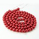 Glass Pearl Beads Strands HY-12D-B73-2