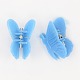 Mixed Color Acrylic Butterfly Claw Hair Clips X-PHAR-R046-M-2