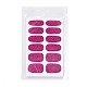 Solid Color Full-Cover Wraps Nail Polish Stickers MRMJ-T078-253-M-2