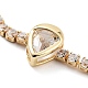 Браслет из золотой латуни BJEW-C055-05D-G-3